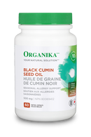 Organika Black Cumin Seed Oil - 60 Softgels - Herbals