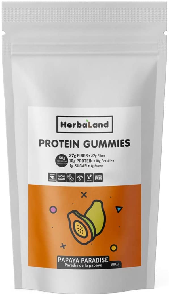 Vegan Protein Gummies 600g / Papaya Paradise
