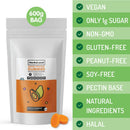 Herbaland Vegan Protein Gummies - Papaya Paradise 600g - Gummies