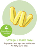 Nature's Way NutraSea Omega-3 Liquid Gels - 100 softgels Fresh Mint - - Omega 3