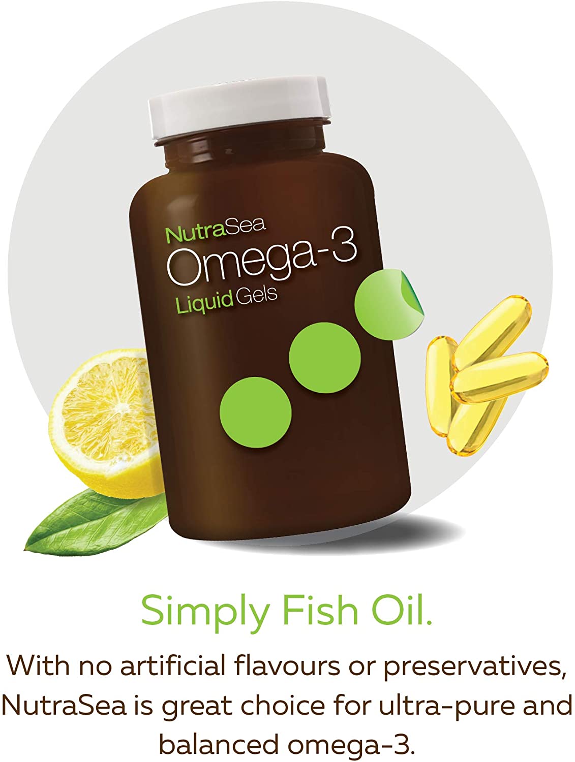 Omega-3 Liquid Gels 240 / Lemon