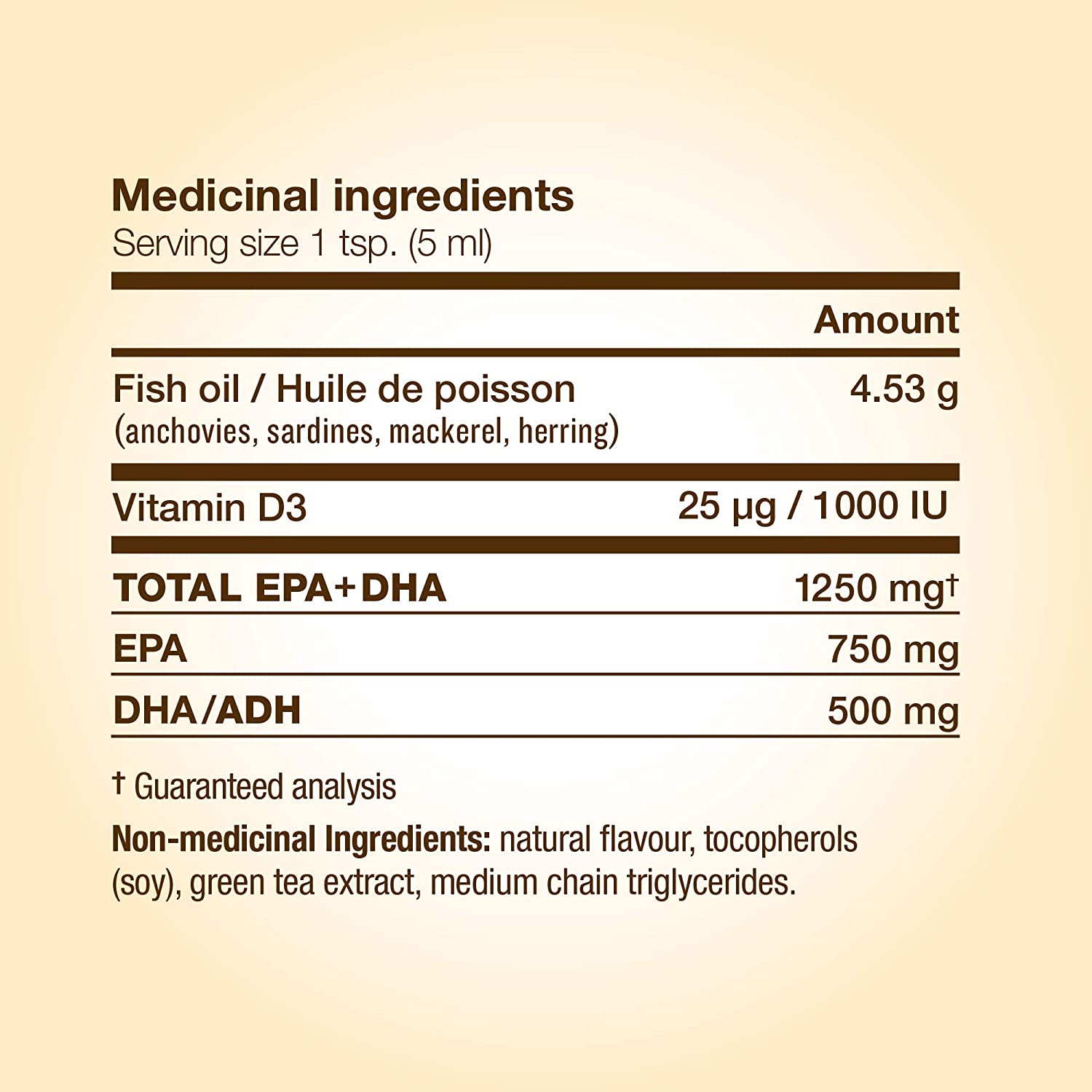 Omega-3 + Vitamin D 500ml / Crisp Apple