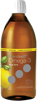 Nature's Way NutraSea Omega-3 High EPA - Lemon 500ml - - Omega 3