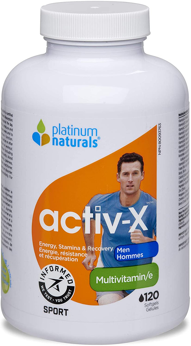 Platinum Naturals activ-X™ for Men 120