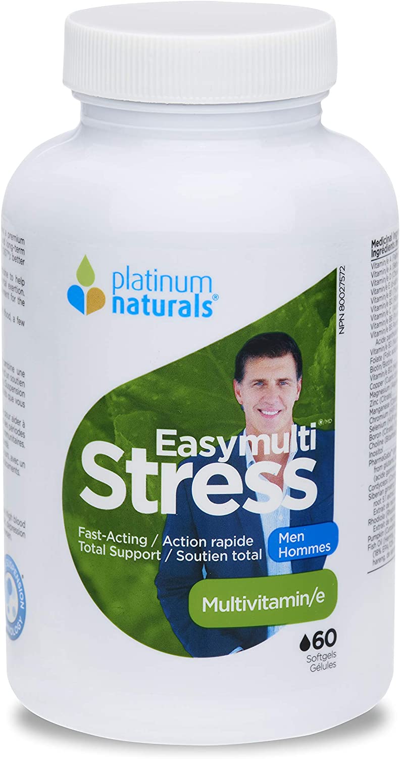 Platinum Naturals Easymulti Stress for Men 60