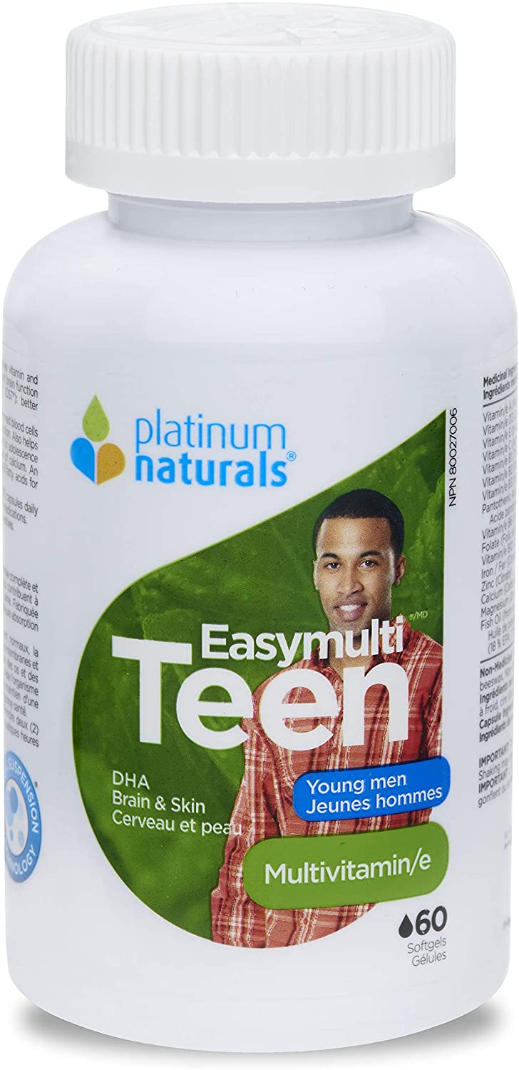 Platinum Naturals Easymulti Teen for Young Men 60