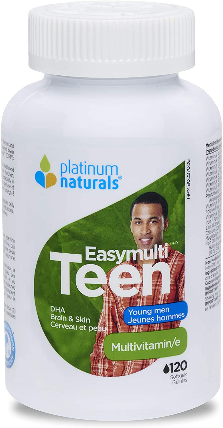 Platinum Naturals Easymulti Teen for Young Men 120