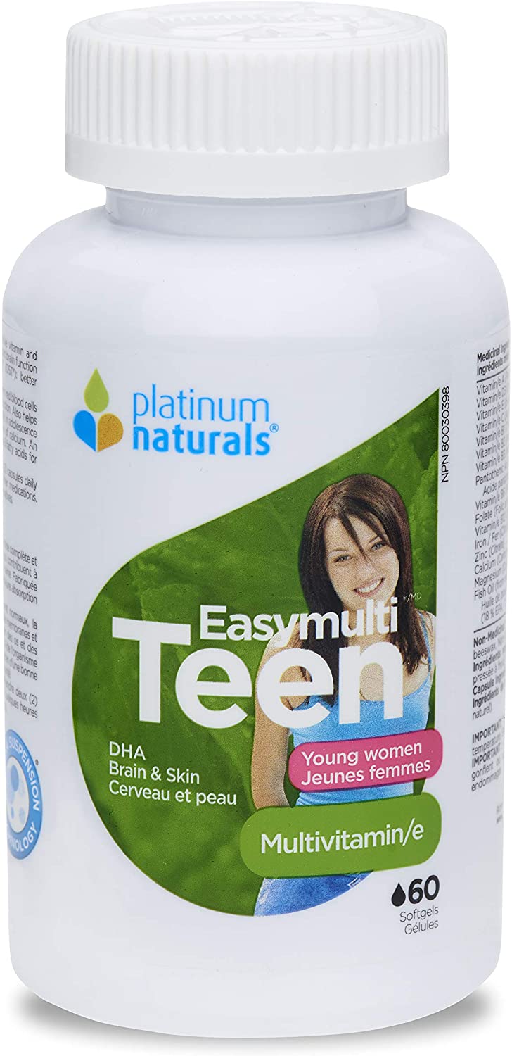 Platinum Naturals Easymulti Teen for Young Women 60