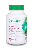Organika Alpha Lipoic Acid 250mg - 60 capsules - Antioxidant