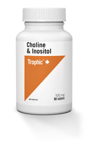 Trophic Choline & Inositol 500mg - 90 Tablets - Choline