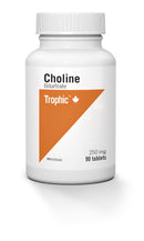 Trophic Choline Bitartrate 250mg - 90 Tablets - Choline