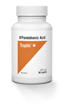 Trophic D'Pantothenic-Acid 500mg (B-5 Coenzymatic) - - Vitamin B
