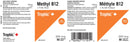 Trophic Methyl B12 + Folic Acid 1000mcg - - Vitamin B