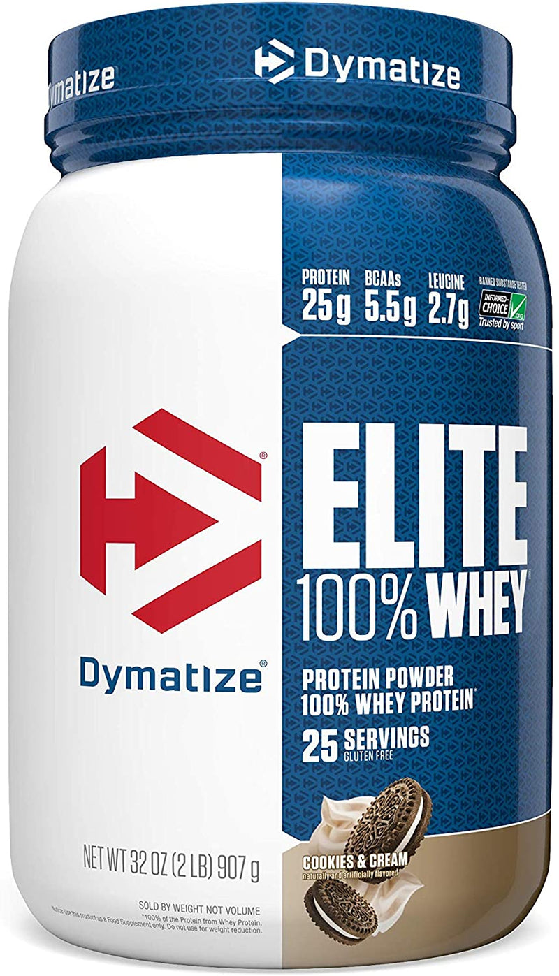 Elite Whey Protein 2lbs / Cookie & Cream