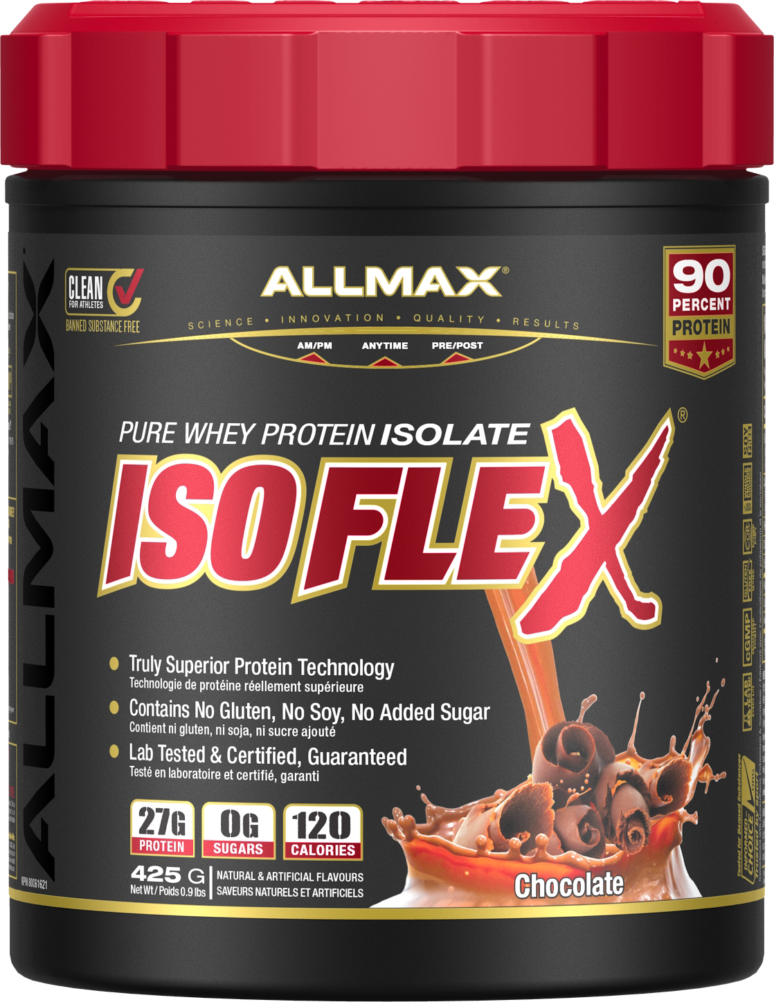 ALLMAX ISOFLEX 425g / Chocolate, SNS Health, Sports Nutrition