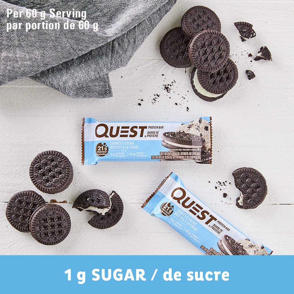 Quest Bar Pack of 12 / Cookies & Cream