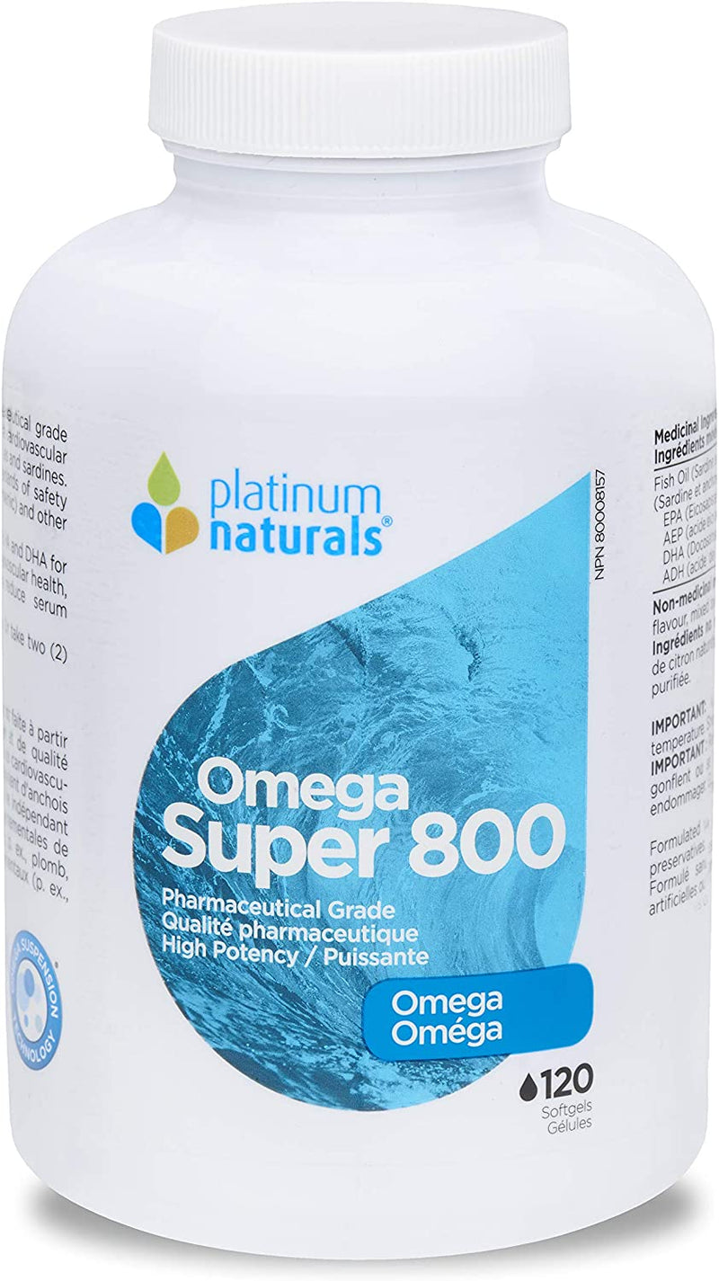 Platinum Naturals Omega Super 800 120
