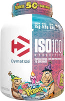 Dymatize ISO100 Hydrolyzed Whey Protein Isolate - Birthday Cake 5lbs - - Protein Powder