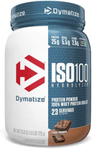 Dymatize ISO100 Hydrolyzed Whey Protein Isolate - Fudge Brownie 1.3lbs - - Protein Powder