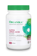 Organika Alpha Lipoic Acid 250mg - 120 capsules - - Antioxidant
