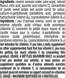 Glaceau Vitamin Water Mega C (Vitamin C) - Dragonfruit 591ml - - Water