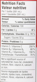 Glaceau Vitamin Water Mega C (Vitamin C) - Dragonfruit 591ml - - Water