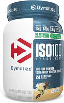 Dymatize ISO100 Hydrolyzed Whey Protein Isolate - Cinnamon Bun 5lbs - - Protein Powder