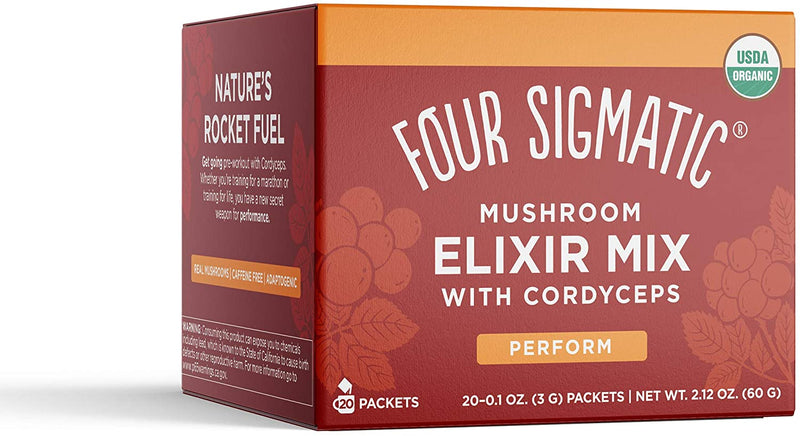 Mushroom Elixir Mix with Cordyceps (3g x 20 Packets) 20