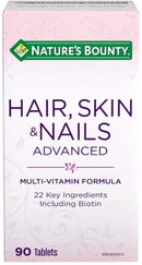 Nature's Bounty Hair, Skin & Nails Advanced - 90 tablets - Beauty Supplement