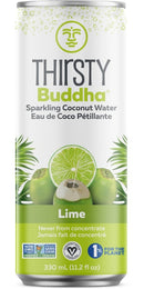Thirsty Buddha Sparkling Coconut Water - Peach Mango 12-pack - Coconut Water