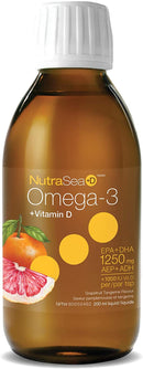 Nature's Way NutraSea Omega-3 + Vitamin D - Grapefruit Tangerine 200ml - Omega 3