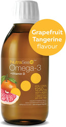 Nature's Way NutraSea Omega-3 + Vitamin D - Grapefruit Tangerine 200ml - Omega 3