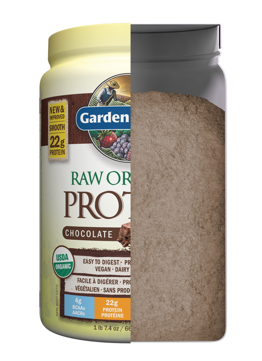 Garden of Life Raw Organic Protein 660g (1lb 7.4 Oz) / Chocolate Flavor