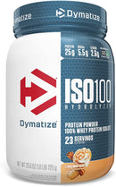 Dymatize ISO100 Hydrolyzed Whey Protein Isolate - Cinnamon Bun 5lbs - - Protein Powder