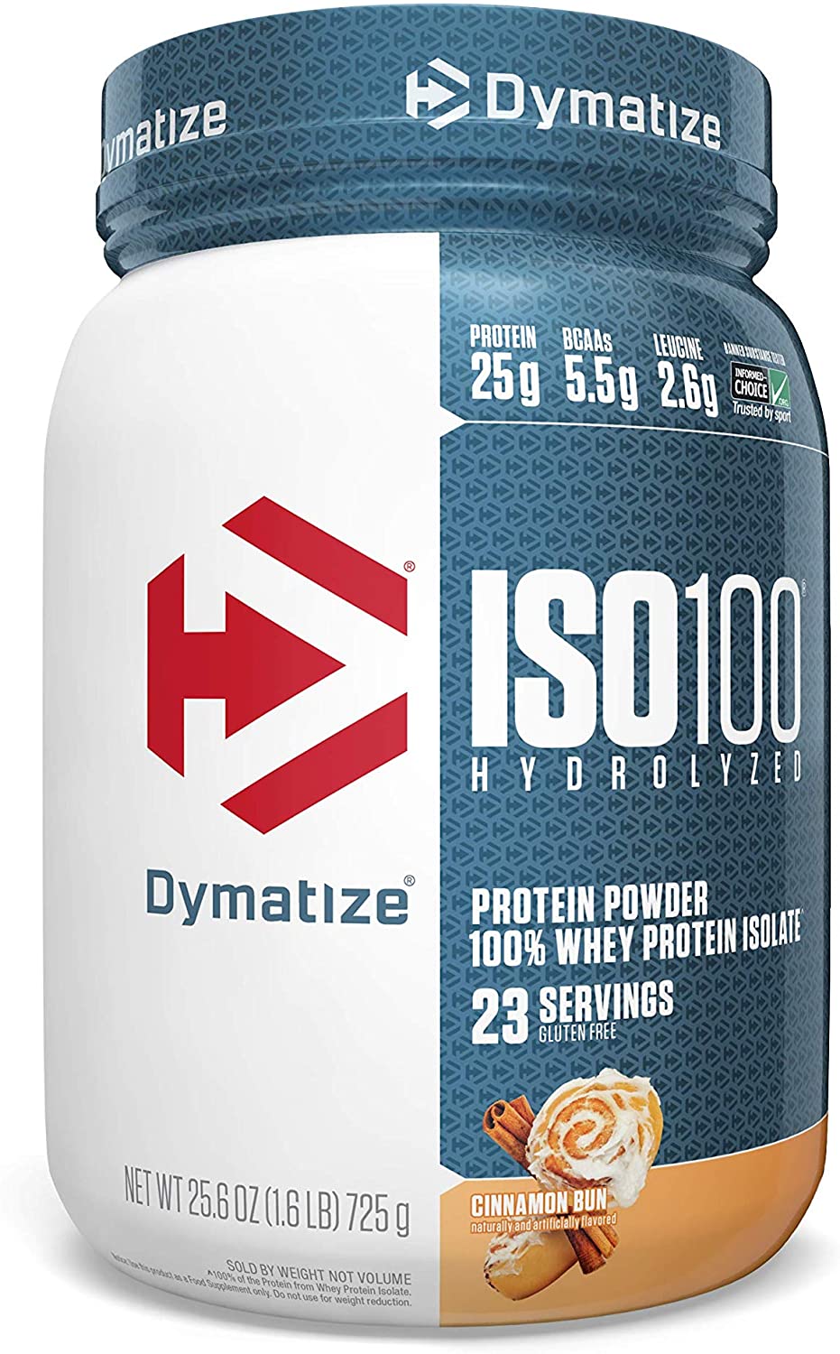 Dymatize ISO100 Whey 1.6Lb / Cinnamon Bun