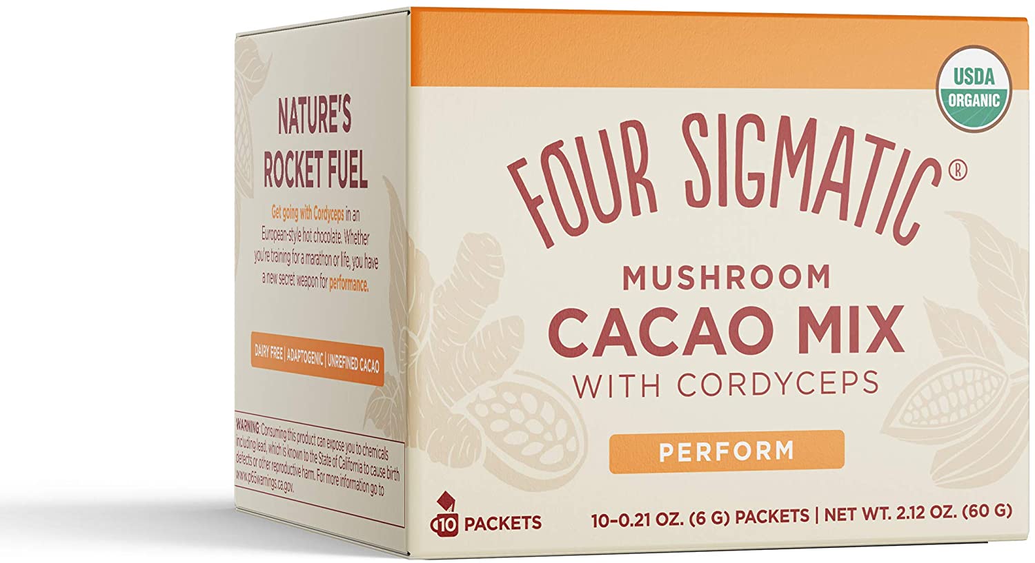 Mushroom Cacao Mix with Cordyceps (6gx10) 10