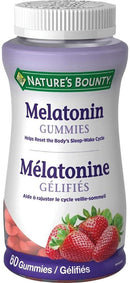 Nature's Bounty Melatonin Gummies - 60 gummies - Melatonin