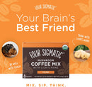 Four Sigmatic Mushroom Coffee Mix with Lion's Mane - 10 packets - - Coffee