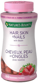 Nature's Bounty Hair, Skin & Nails Gummies Value Size - 165 gummies - Multivitamin