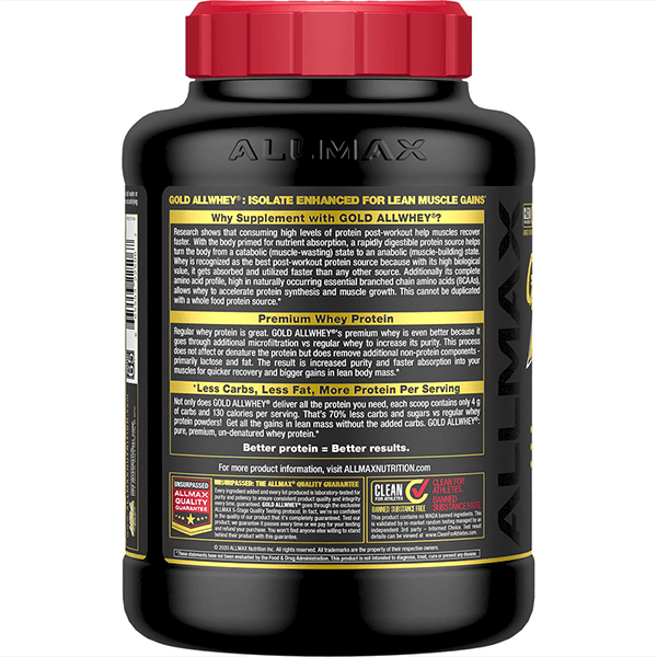 ALLWHEY GOLD 5lb / Cookies & Cream