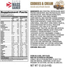 Dymatize SUPER Mass Gainer - Cookie & Cream 12lb - Mass Gainer