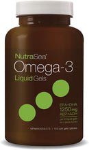 Nature's Way NutraSea Omega-3 Liquid Gels - 150 softgels Fresh Mint - - Omega 3