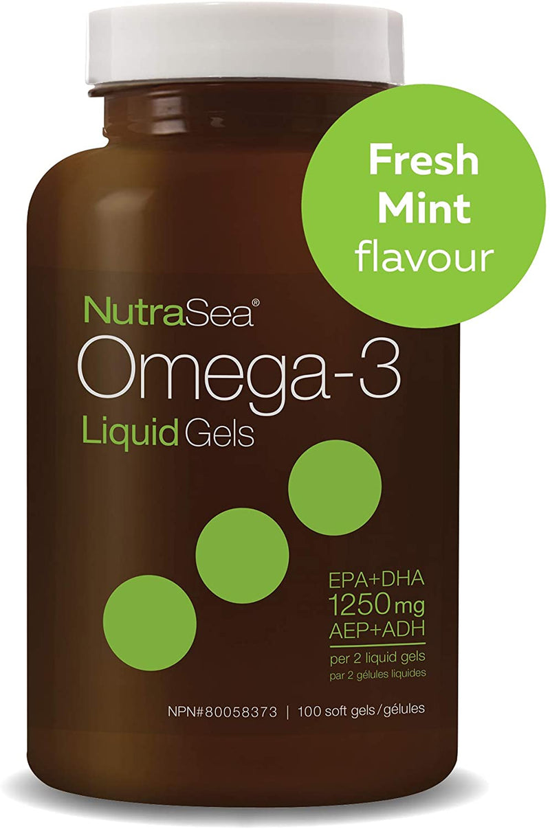 Omega-3 Liquid Gels 100 / Fresh Mint