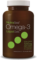 Nature's Way NutraSea Omega-3 Liquid Gels - 60 softgels Fresh Mint - - Omega 3