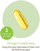 Nature's Way NutraSea Omega-3 One Daily Liquid Gels - 30 Fresh Mint - Omega 3