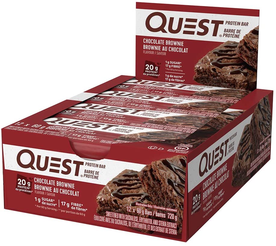 Quest Bar Pack of 12 / Chocolate Brownie
