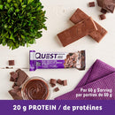 Quest Nutrition Protein Bar (12-pack) - Double Chocolate Chunk 12-Pack - Protein snacks