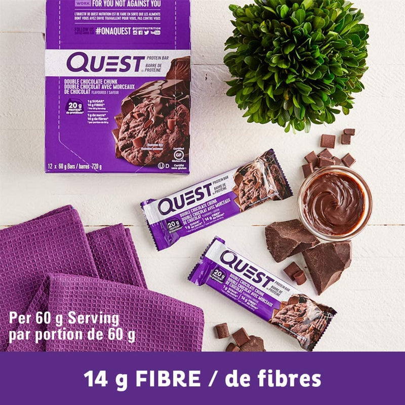 Quest Bar Pack of 12 / Double Chocolate Chunk