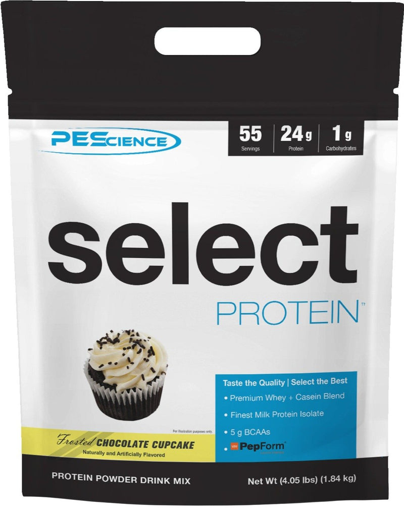 PEScience Select Protein Frosted Chocolate Cupcake, 55 Servings, SNS Health, Sports Nutrition