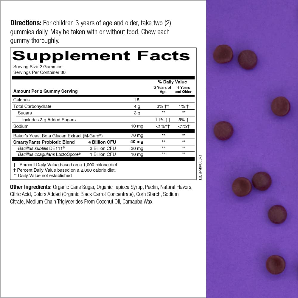 Smartypants Kids Probiotic Formula Grape / 60